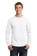 Port & Company - Long Sleeve Core Cotton Tee. PC54LS-T-shirts-White-4XL-JadeMoghul Inc.