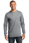 Port & Company - Long Sleeve Essential Tee. PC61LS-T-shirts-Athletic Heather*-2XL-JadeMoghul Inc.