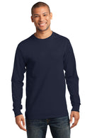 Port & Company - Long Sleeve Essential Tee. PC61LS-T-shirts-Athletic Heather*-2XL-JadeMoghul Inc.