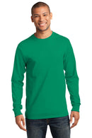 Port & Company - Long Sleeve Essential Tee. PC61LS-T-shirts-Athletic Heather*-2XL-JadeMoghul Inc.