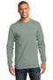 Port & Company - Long Sleeve Essential Tee. PC61LS-T-shirts-Stonewashed Green-4XL-JadeMoghul Inc.