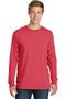 Port & Company Pigment-Dyed Long Sleeve Pocket Tee. PC099LSP-T-shirts-Poppy-4XL-JadeMoghul Inc.