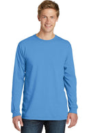 Port & Company Pigment-Dyed Long Sleeve Tee. PC099LS-T-shirts-Blue Moon-4XL-JadeMoghul Inc.
