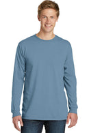 Port & Company Pigment-Dyed Long Sleeve Tee. PC099LS-T-shirts-Pewter-3XL-JadeMoghul Inc.