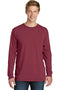 Port & Company Pigment-Dyed Long Sleeve Tee. PC099LS-T-shirts-Pewter-3XL-JadeMoghul Inc.