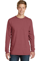 Port & Company Pigment-Dyed Long Sleeve Tee. PC099LS-T-shirts-Pewter-3XL-JadeMoghul Inc.