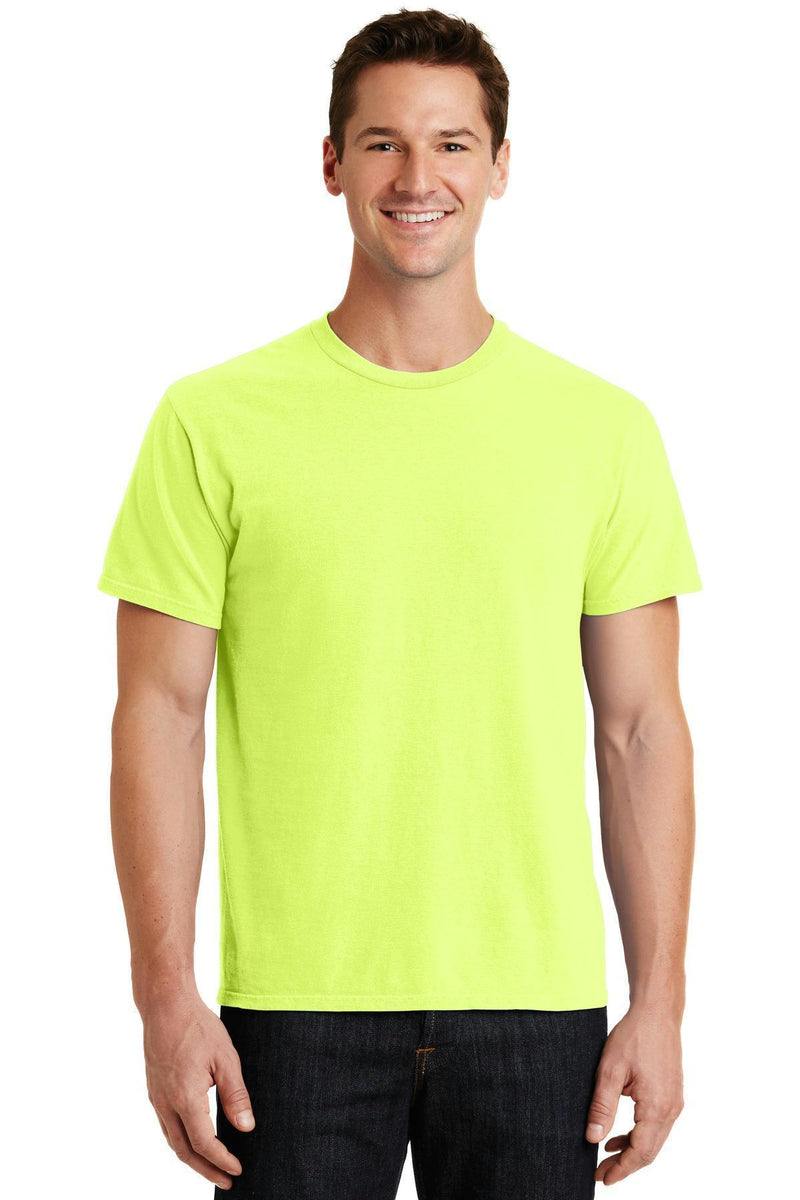 Port & Company - Pigment-Dyed Tee. PC099-T-shirts-Neon Yellow-4XL-JadeMoghul Inc.