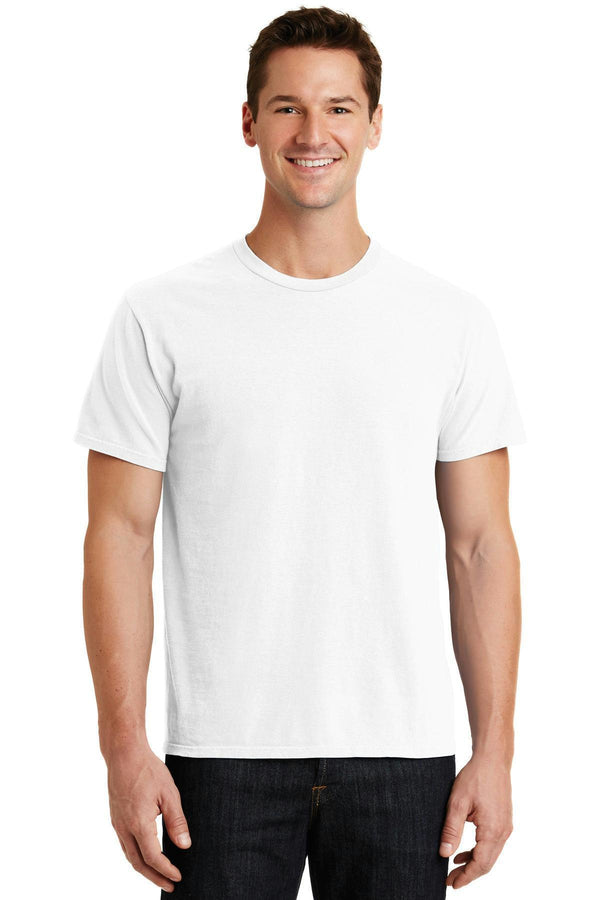 Port & Company - Pigment-Dyed Tee. PC099-T-shirts-White-4XL-JadeMoghul Inc.