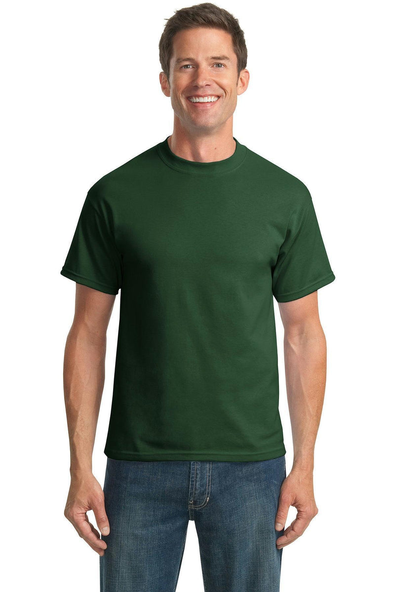 Port & Company Tall Core Blend Tee. PC55T-T-shirts-Dark Green-4XLT-JadeMoghul Inc.