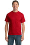 Port & Company Tall Core Blend Tee. PC55T-T-shirts-Red-4XLT-JadeMoghul Inc.