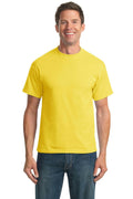 Port & Company Tall Core Blend Tee. PC55T-T-shirts-Yellow-4XLT-JadeMoghul Inc.