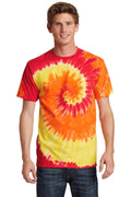 Port & Company - Tie-Dye Tee. PC147-T-shirts-Blaze Rainbow-4XL-JadeMoghul Inc.