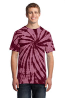 Port & Company - Tie-Dye Tee. PC147-T-shirts-Maroon-4XL-JadeMoghul Inc.