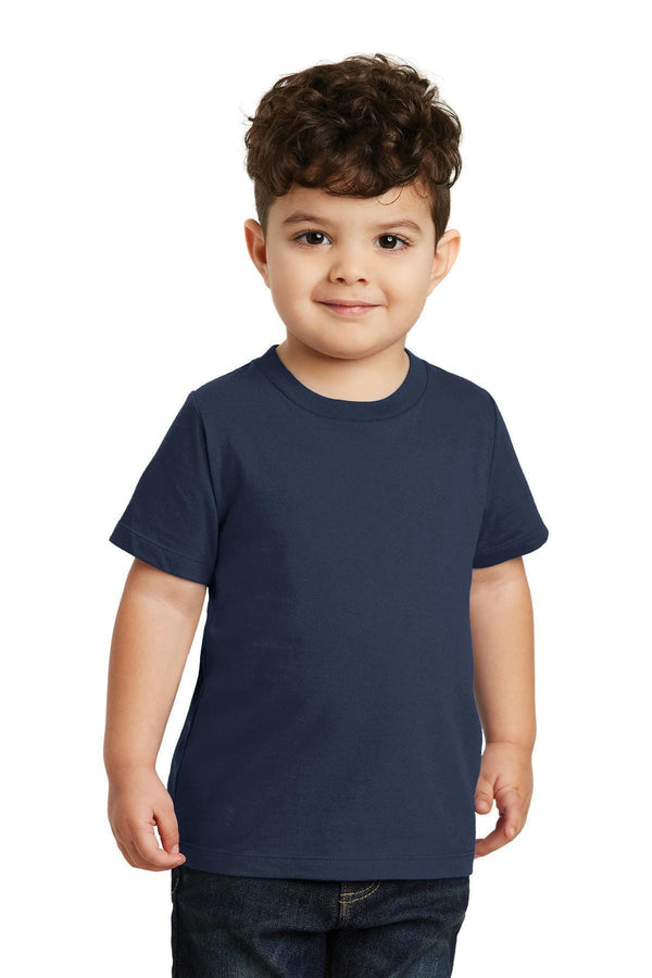 Port & Company Toddler Fan Favorite Tee. PC450TD-T-shirts-Team Navy-2T-JadeMoghul Inc.