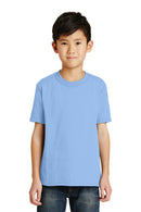 Port & Company - Youth Core Blend Tee. PC55Y-Youth-Light Blue-XL-JadeMoghul Inc.