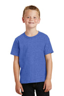 Port & Company - Youth Core Cotton Tee. PC54Y-Youth-Heather Royal-XL-JadeMoghul Inc.