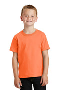 Port & Company - Youth Core Cotton Tee. PC54Y-Youth-Neon Orange*-XL-JadeMoghul Inc.