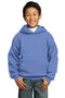 Port & Company - Youth Core Fleece Pullover Hooded Sweatshirt. PC90YH-Sweatshirts/fleece-Carolina Blue-XL-JadeMoghul Inc.