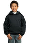 Port & Company - Youth Core Fleece Pullover Hooded Sweatshirt. PC90YH-Sweatshirts/fleece-Jet Black-XL-JadeMoghul Inc.