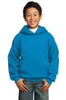 Port & Company - Youth Core Fleece Pullover Hooded Sweatshirt. PC90YH-Sweatshirts/fleece-Royal-XL-JadeMoghul Inc.