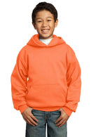 Port & Company - Youth Core Fleece Pullover Hooded Sweatshirt. PC90YH-Sweatshirts/fleece-Royal-XL-JadeMoghul Inc.