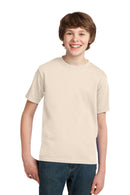Port & Company - Youth Essential Tee. PC61Y-Youth-Natural-XL-JadeMoghul Inc.