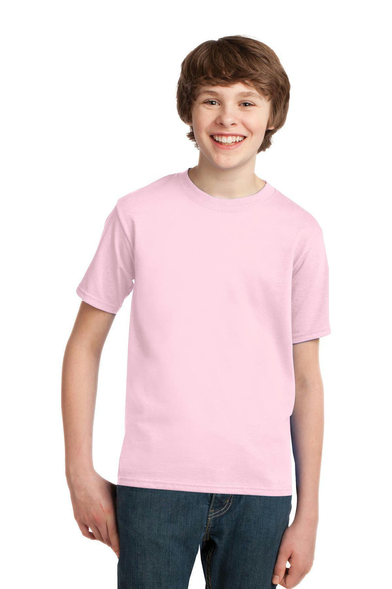 Port & Company - Youth Essential Tee. PC61Y-Youth-Pale Pink-XL-JadeMoghul Inc.