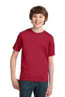 Port & Company - Youth Essential Tee. PC61Y-Youth-Red-XL-JadeMoghul Inc.