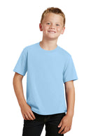 Port & Company Youth Fan Favorite Tee. PC450Y-T-shirts-Light Blue-XL-JadeMoghul Inc.