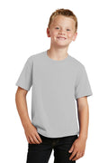 Port & Company Youth Fan Favorite Tee. PC450Y-T-shirts-Silver-XS-JadeMoghul Inc.