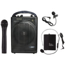 Portable Bluetooth(R) Amp & Microphone System-PA Systems, Hailers & Megaphones-JadeMoghul Inc.