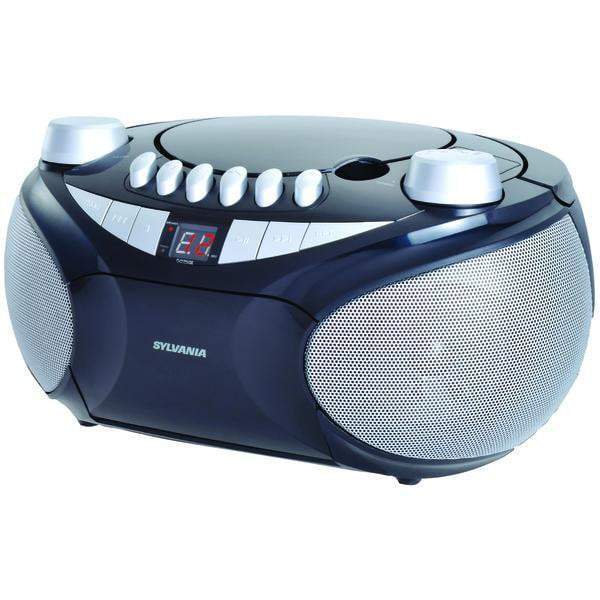 Portable CD Radio Boom Box-CD Players & Boomboxes-JadeMoghul Inc.