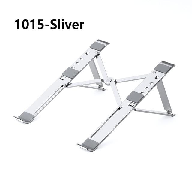 Portable Laptop Stand For Macbook Pro Air X Style Adjustable Foldable  Aluminum Desktop Notebook Holder Desk Rack 7-15 Inch JadeMoghul Inc. 