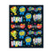 POSITIVE WORDS SHAPE STICKERS 84PK-Learning Materials-JadeMoghul Inc.