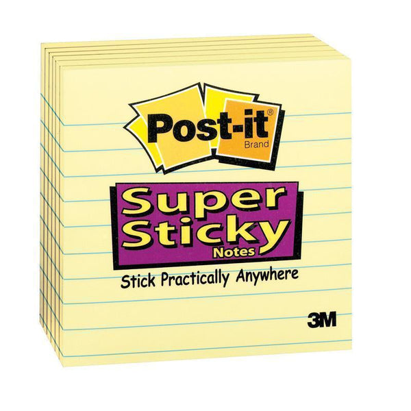 POST-IT SUPER STICKY NOTES 4X4 6PK-Supplies-JadeMoghul Inc.