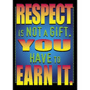 POSTER RESPECT IS NOT A GIFT-Learning Materials-JadeMoghul Inc.
