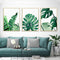 Posters Nordic Green Plant Posters And Prints Turtle Leaf Canvas Prints Wall Art Wall Pictures For Living Room Decor Unframed-13X18cm No Frame-A-JadeMoghul Inc.