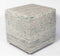 Poufs Floor Pouf - 18" x 18" x 18" Viscose Ice Blue Pouf HomeRoots
