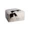 Poufs Floor Pouf - 24" x 24" x 12" Spotted Short-Hair Sheepskin Cube Pouf HomeRoots
