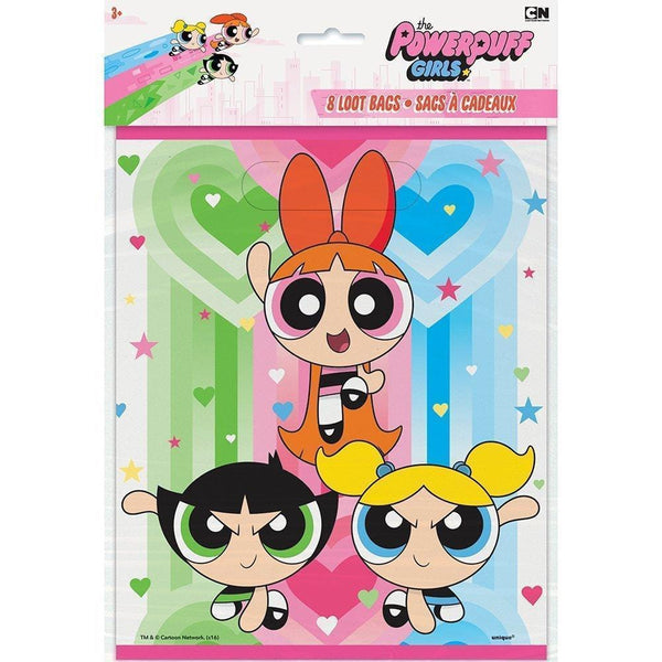 Powerpuff Girls Party Loot Bags [8 per Pack]-Toys-JadeMoghul Inc.