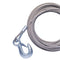 Powerwinch 20' x 7-32" Replacement Galvanized Cable w-Hook f-215, 315 & T1650 [P7188500AJ]-Winch Straps & Cables-JadeMoghul Inc.