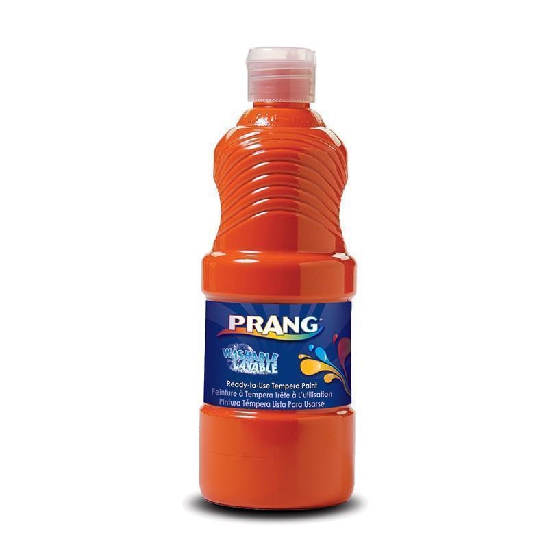 PRANG WASHABLE PAINT 16OZ ORANGE-Arts & Crafts-JadeMoghul Inc.