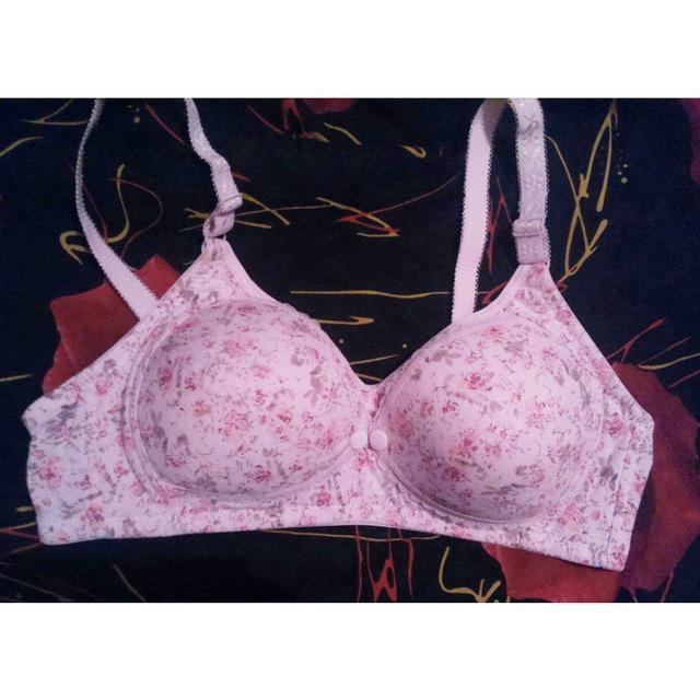 Pregnant Women Underwear Breast Feeding Nursing Bra Flower Breastfeeding Maternity Bra Front Poppers Nursing bras For Mothers-Pink-B-36-JadeMoghul Inc.