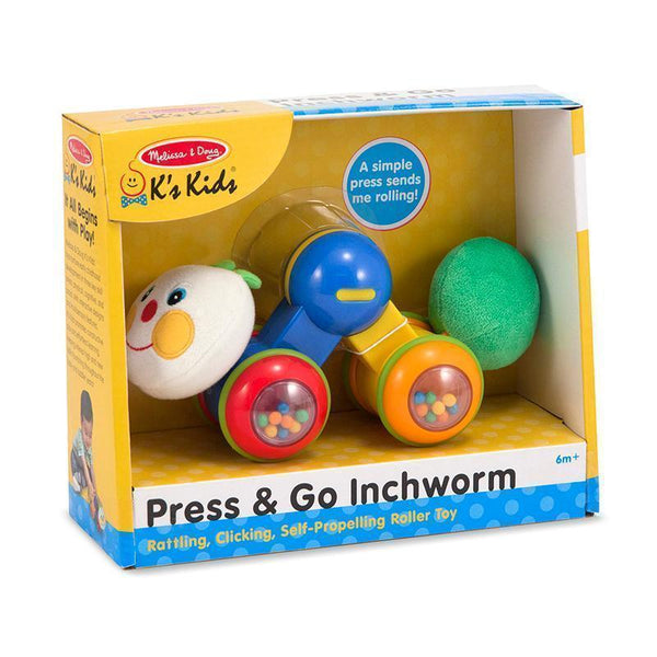 PRESS AND GO INCHWORM-Toys & Games-JadeMoghul Inc.