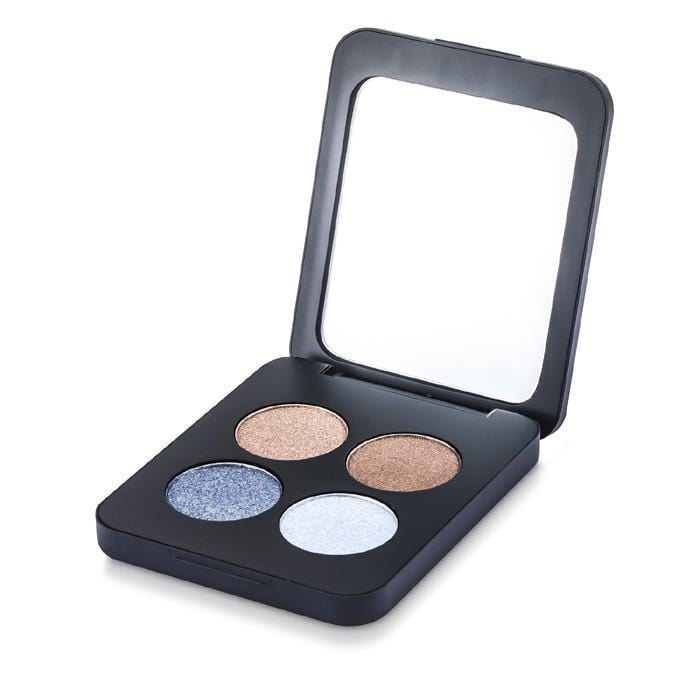 Pressed Mineral Eyeshadow Quad - Glamour Eyes-Make Up-JadeMoghul Inc.