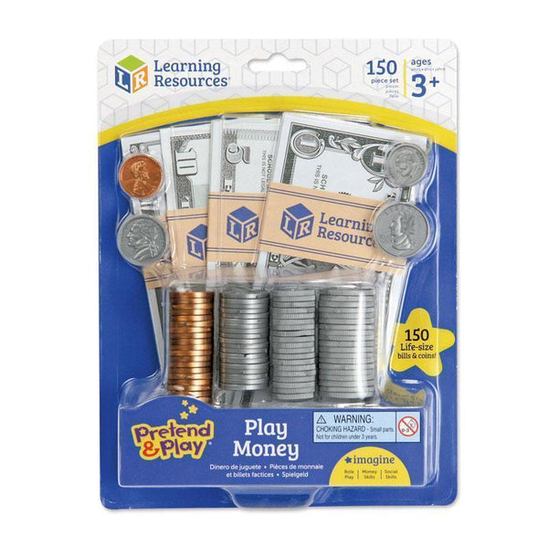 PRETEND AND PLAY PLAY MONEY-Learning Materials-JadeMoghul Inc.