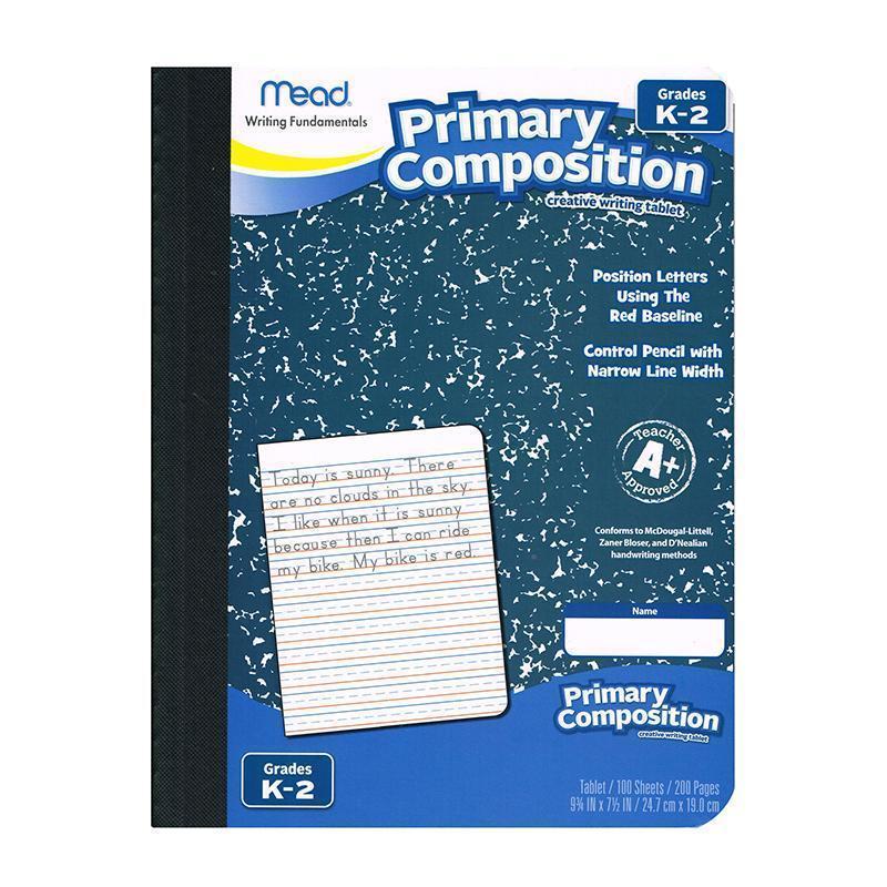PRIMARY COMPOSITION BOOK FULL PAGE-Supplies-JadeMoghul Inc.