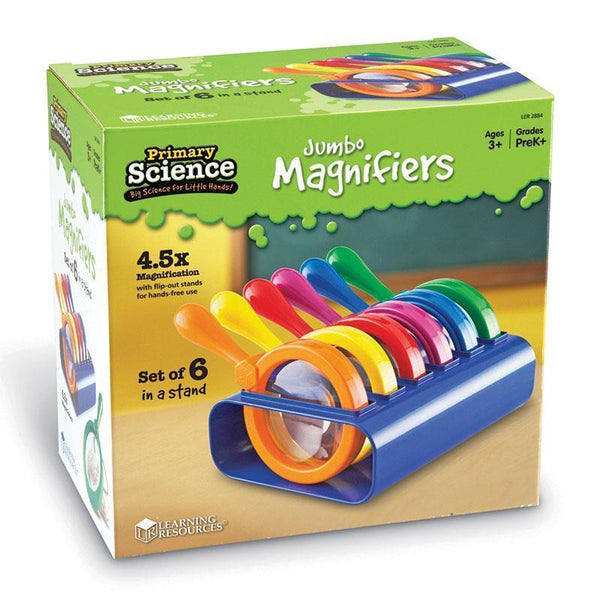 PRIMARY SCIENCE JUMBO MAGNIFIERS-Learning Materials-JadeMoghul Inc.