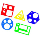 PRIMARY SHAPES TEMPLETE SET-Learning Materials-JadeMoghul Inc.