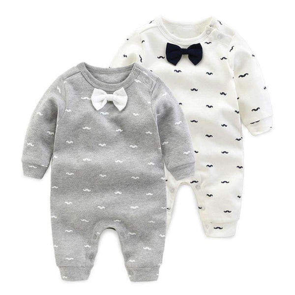 Printed Graphic Cotton Baby Romper AExp